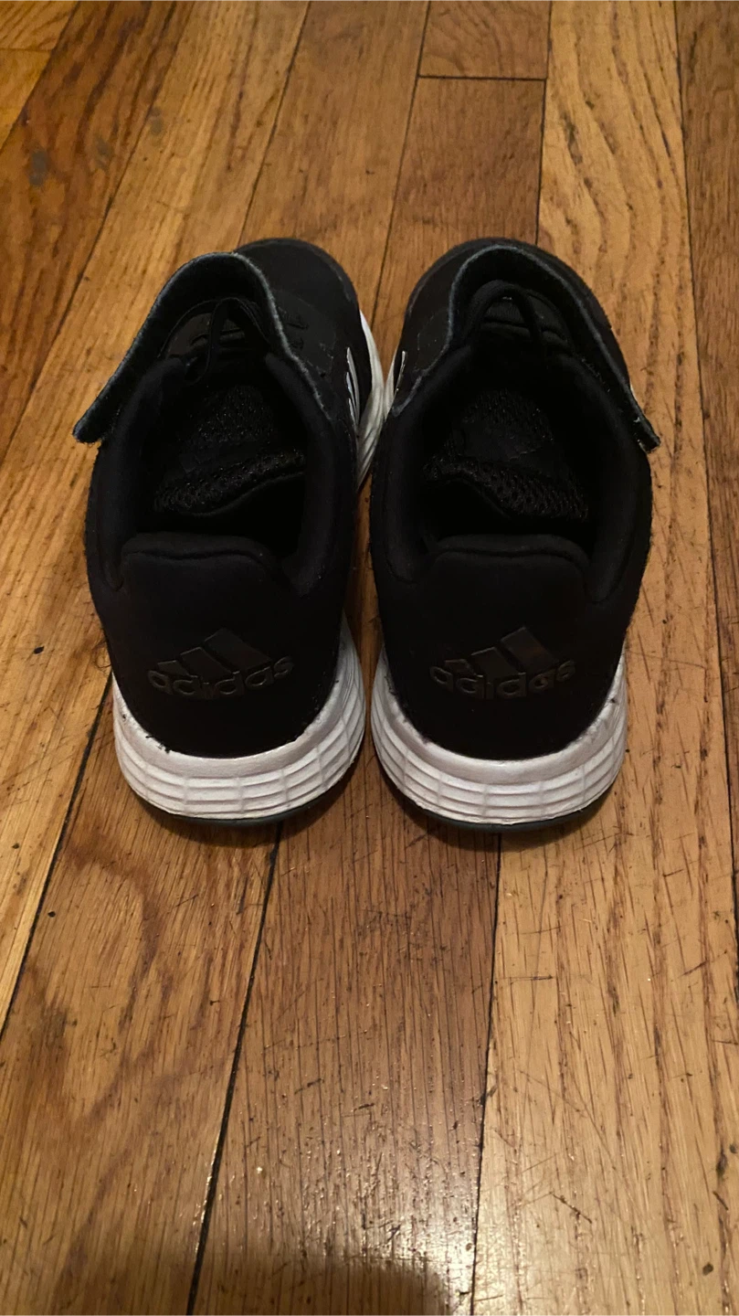 Adidas Duramo 10 Toddler Black Shoes - Size 11K - photo 3
