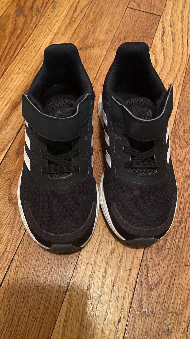 Adidas Duramo 10 Toddler Black Shoes - Size 11K