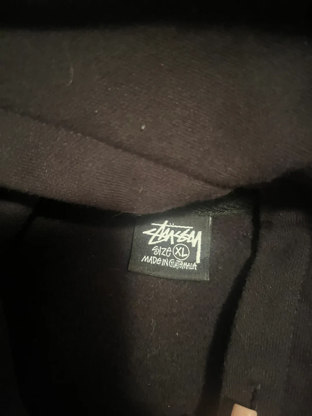 Stüssy Black Hoodie - Size XL image indicator(4)