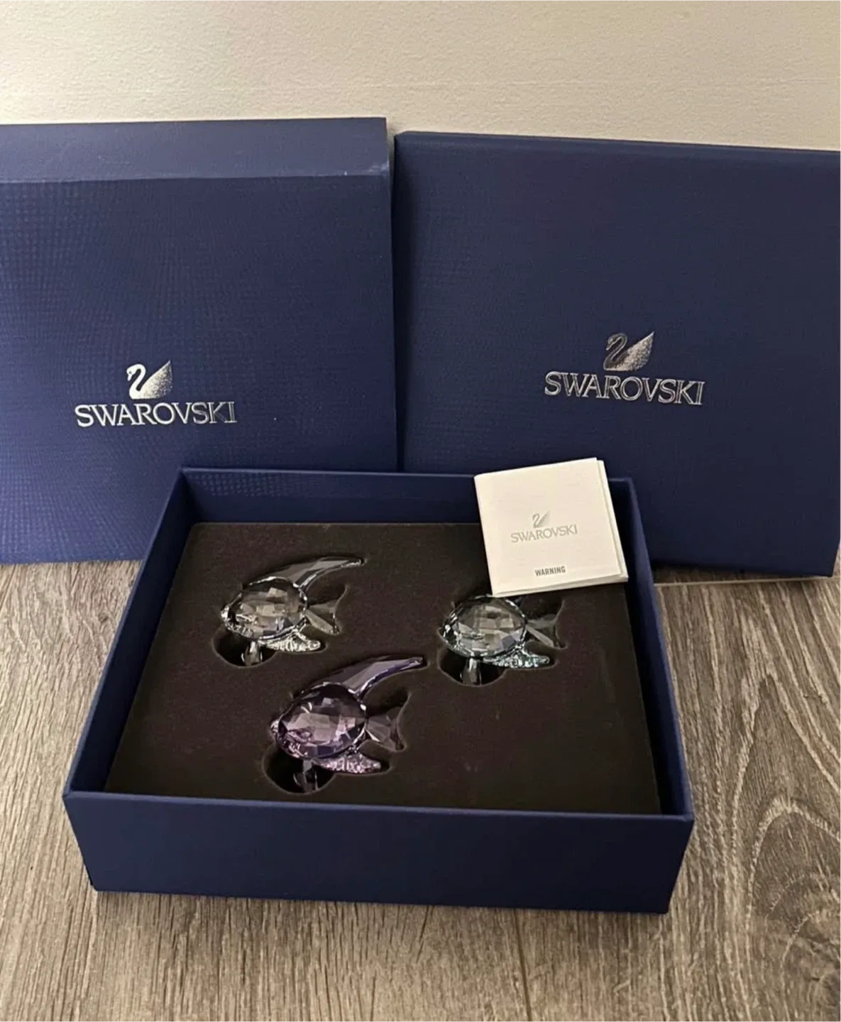 Swarovski Crystal Little Messengers Fish Set