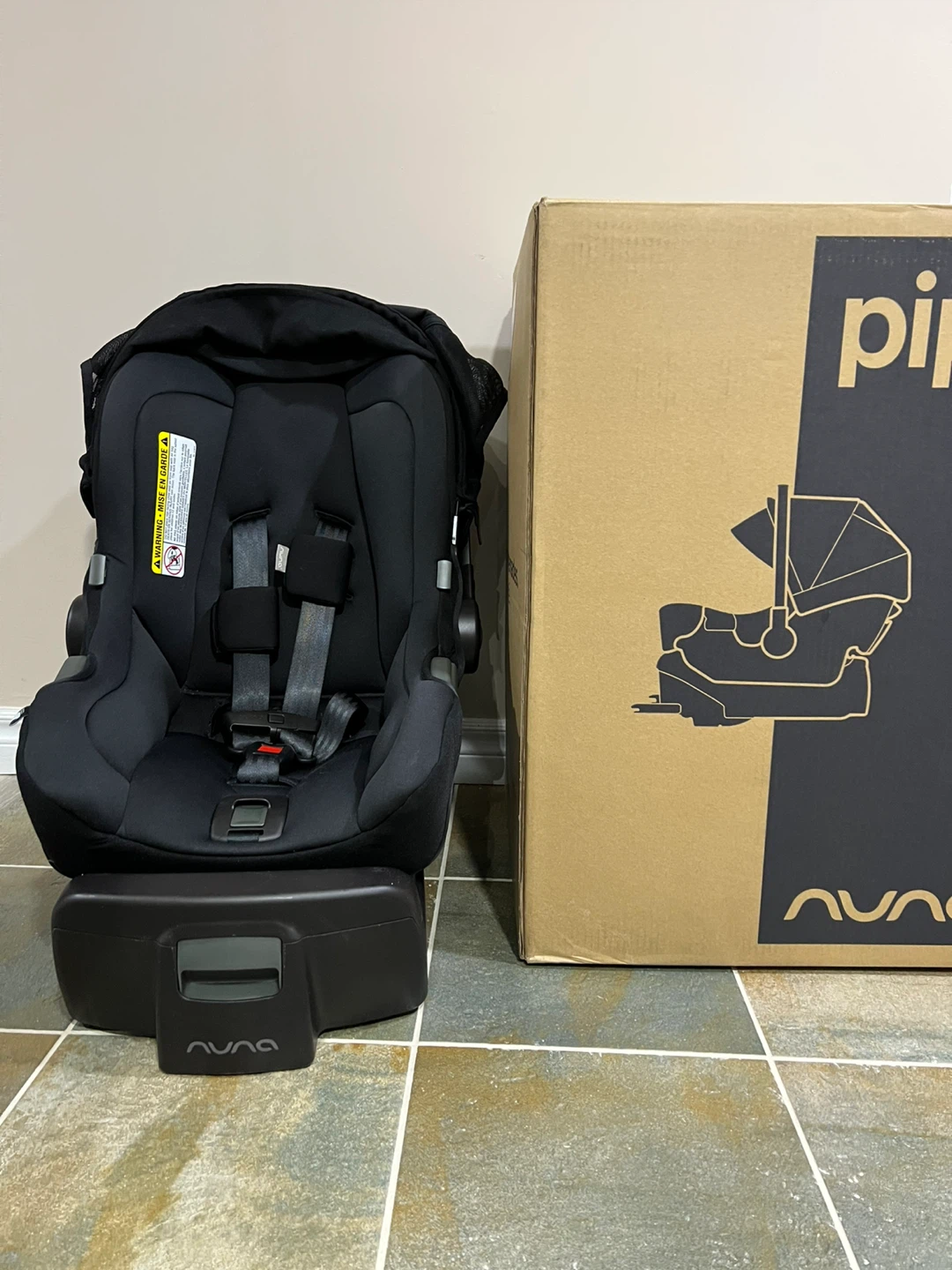 Nuna Pipa Infant Car Seat - Black - photo 2