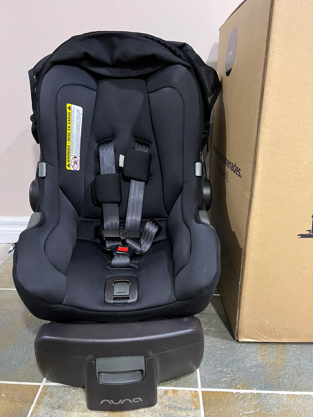 Nuna Pipa Infant Car Seat - Black - photo 3