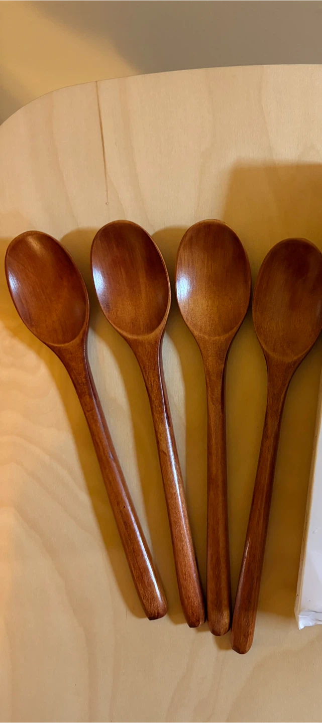 Wooden Spoons, 4 Pieces 9 Inch - photo 3