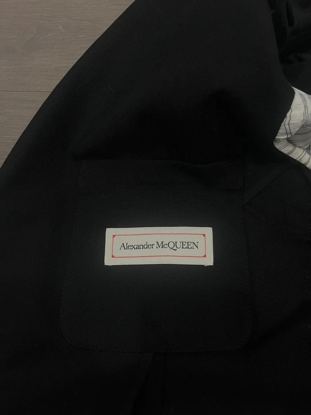 Alexander McQueen Black Blazer image indicator(5)
