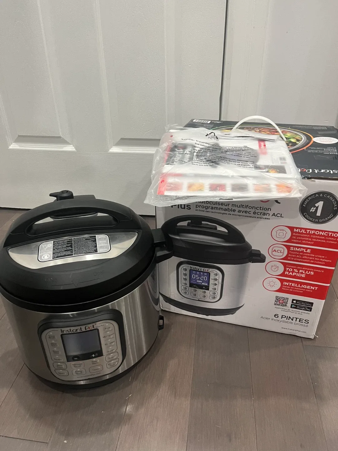 New Instant Pot Nova Plus 6 Quart