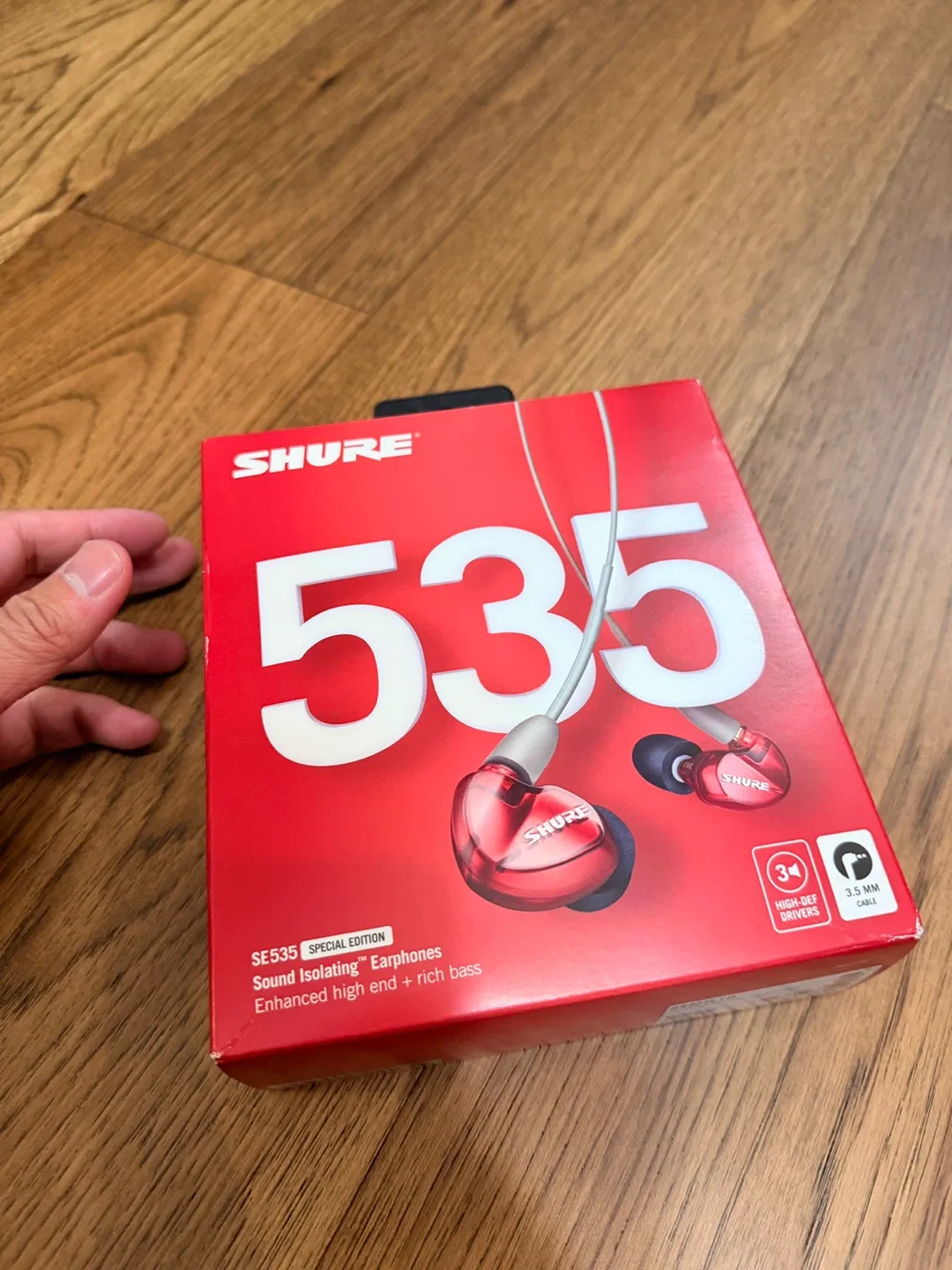 Shure SE535 Special Edition Red Earphones