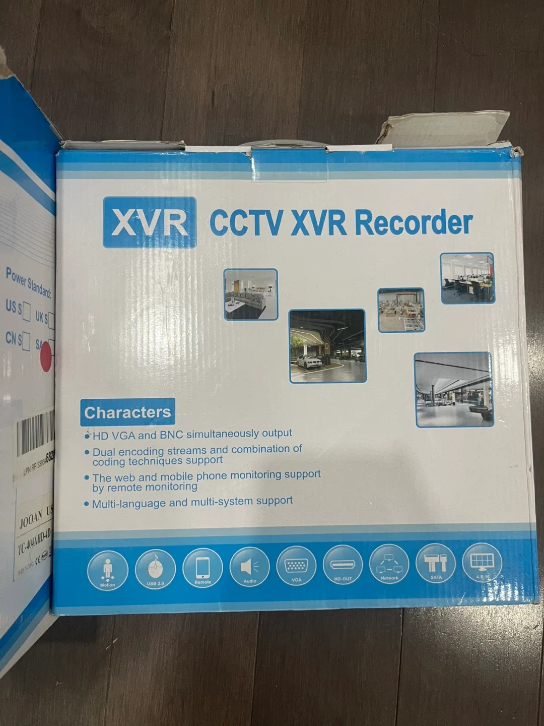 JOOAN TC-4208T-US CCTV XVR Recorder image indicator(3)