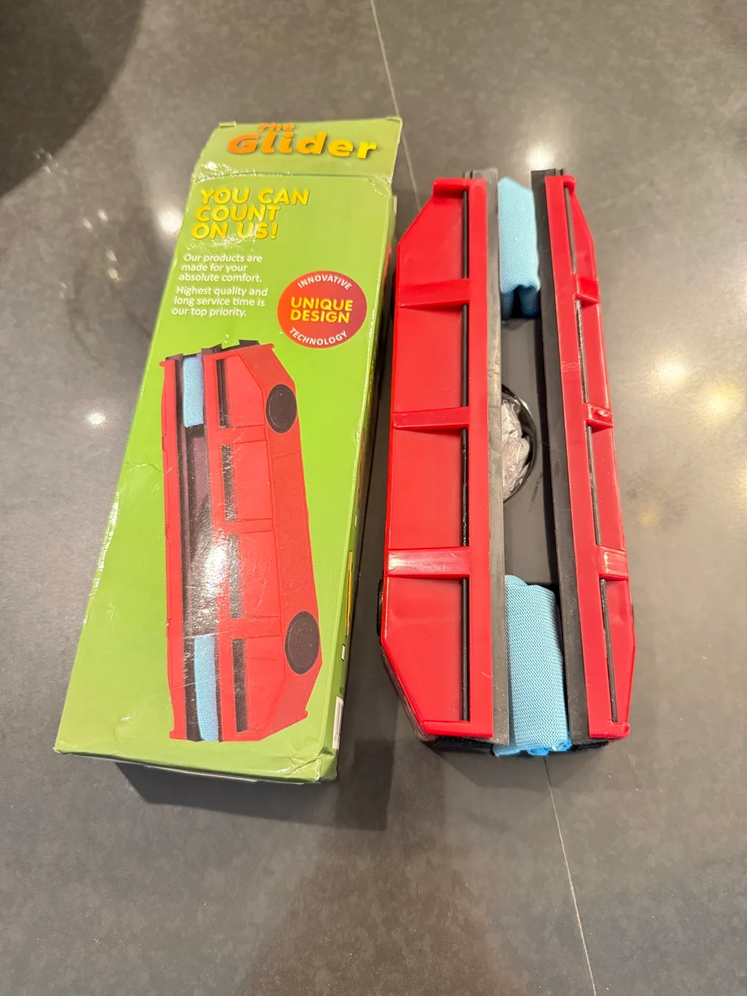 The Glider Double Sided Magnetic Window Cleaner