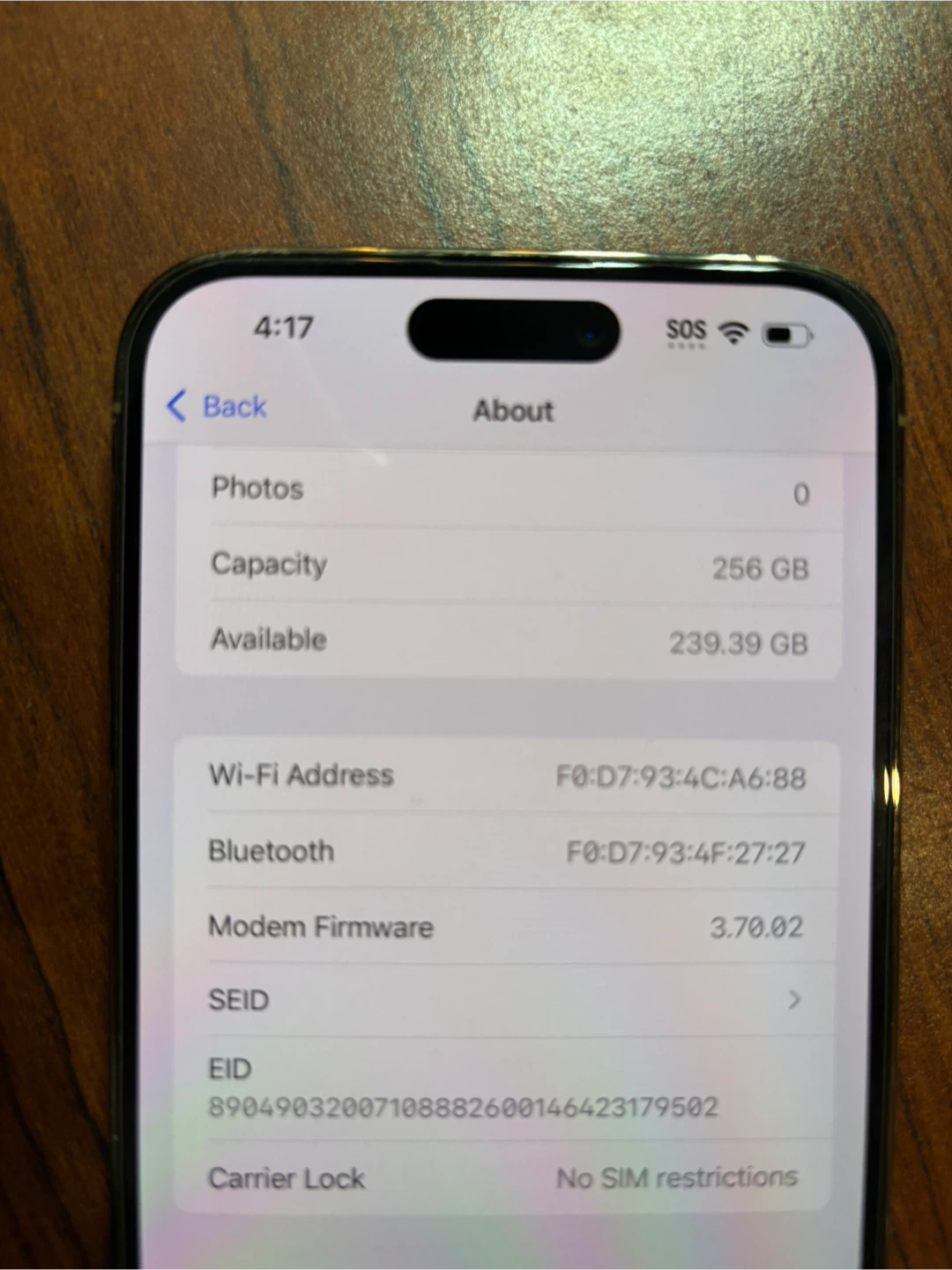 Apple iPhone 14 Pro 256GB Gold - photo 4