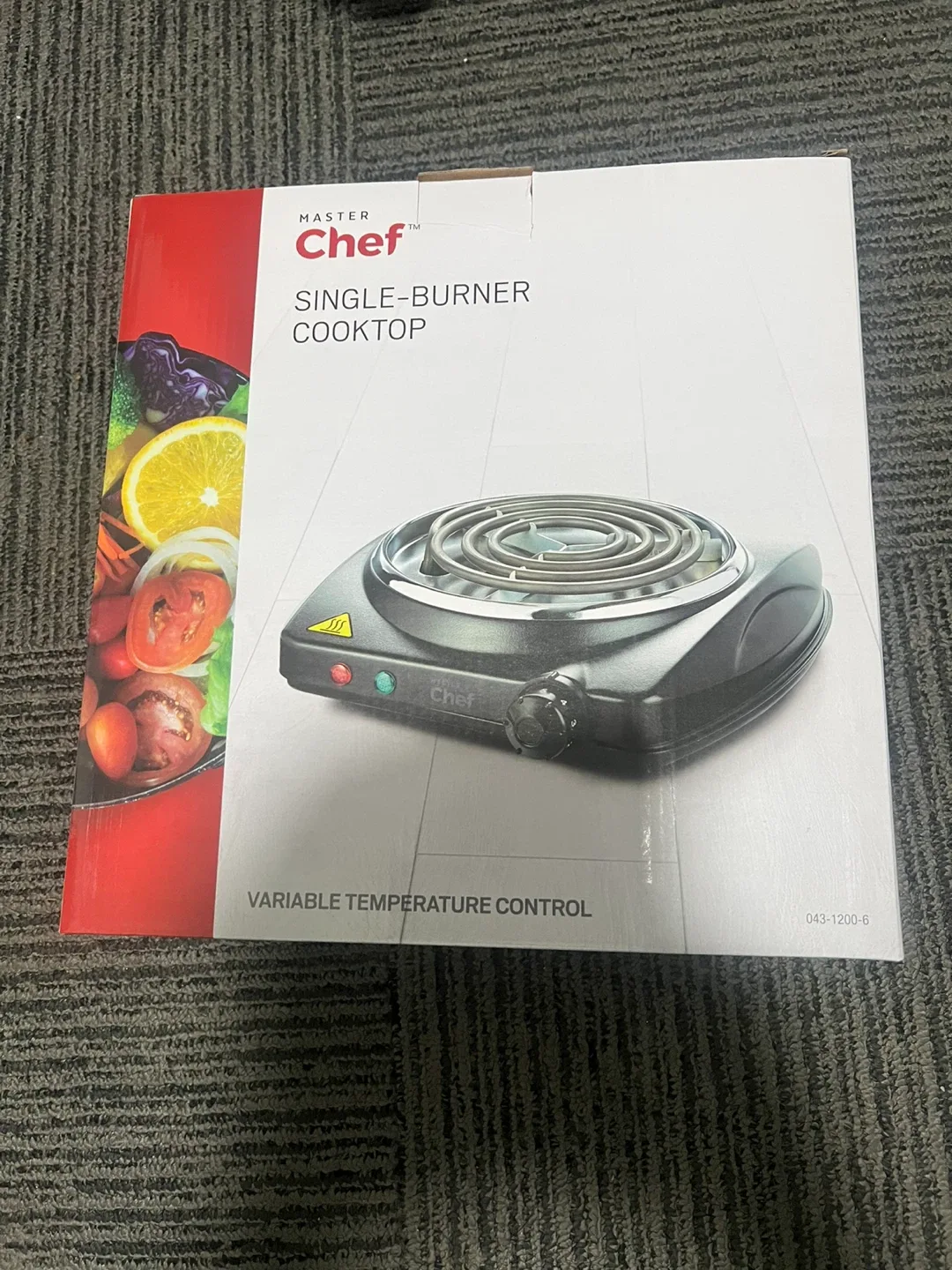 Master Chef Single-Burner Cooktop - New in Box!