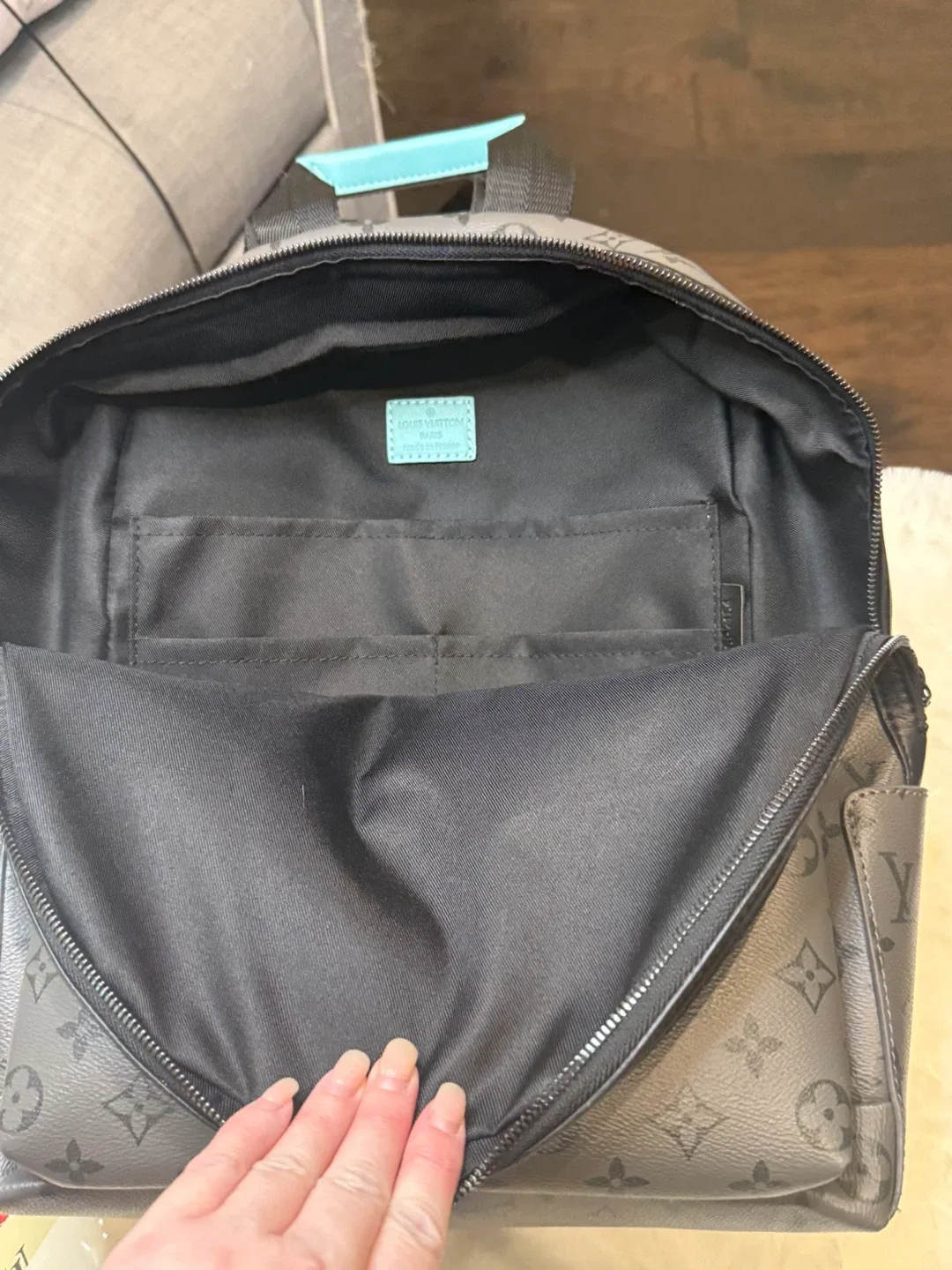 Louis Vuitton Inspired Backpack