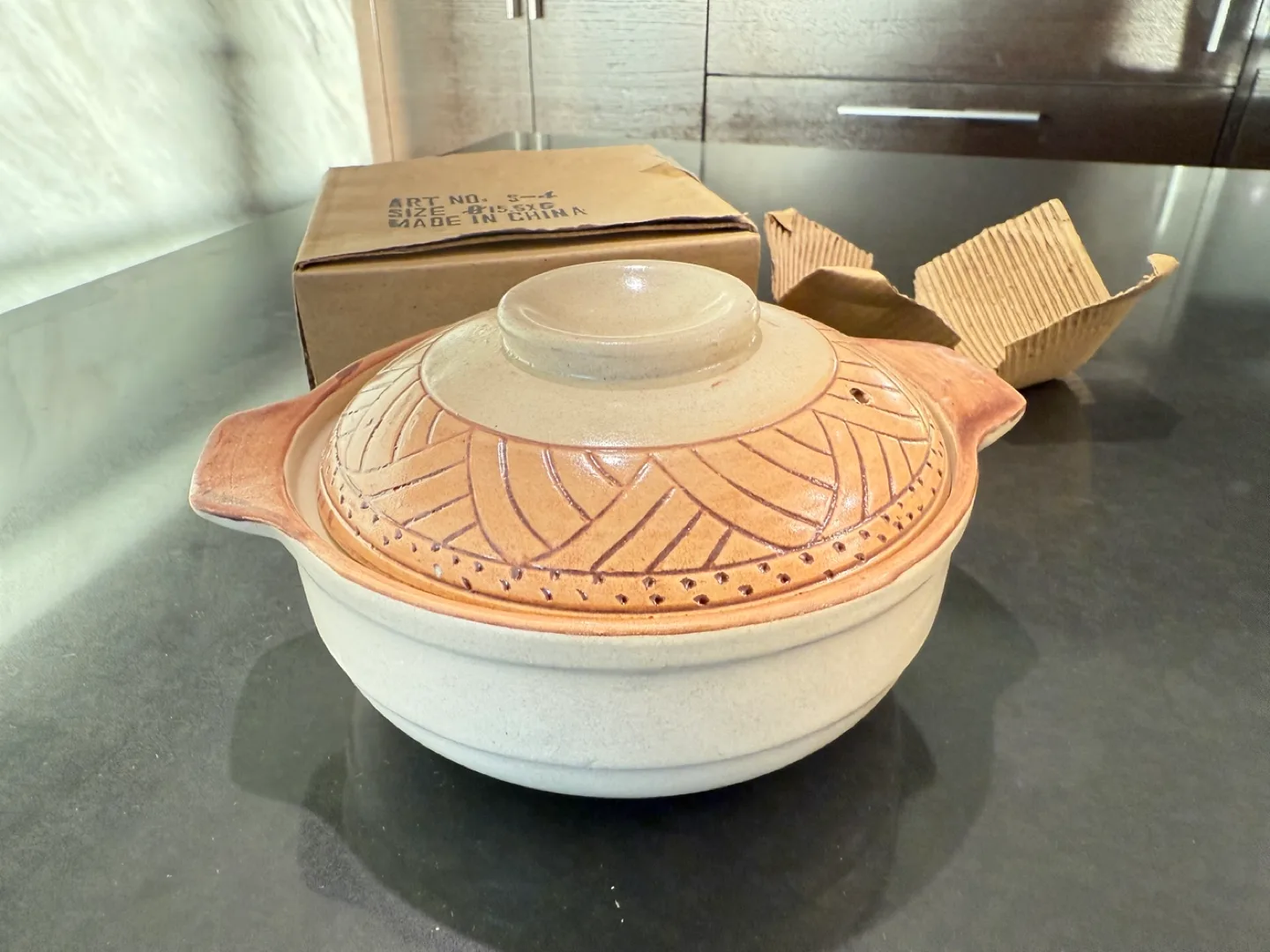 Clay Casserole Dish with Lid