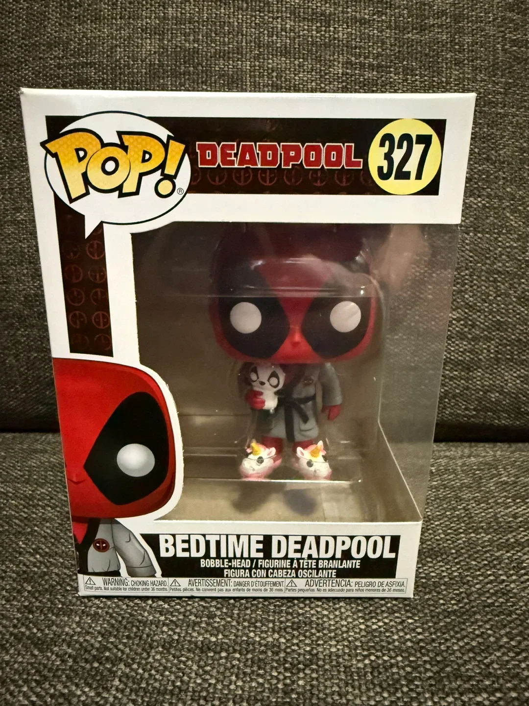 New Funko Pop! Deadpool 327 Bedtime Deadpool