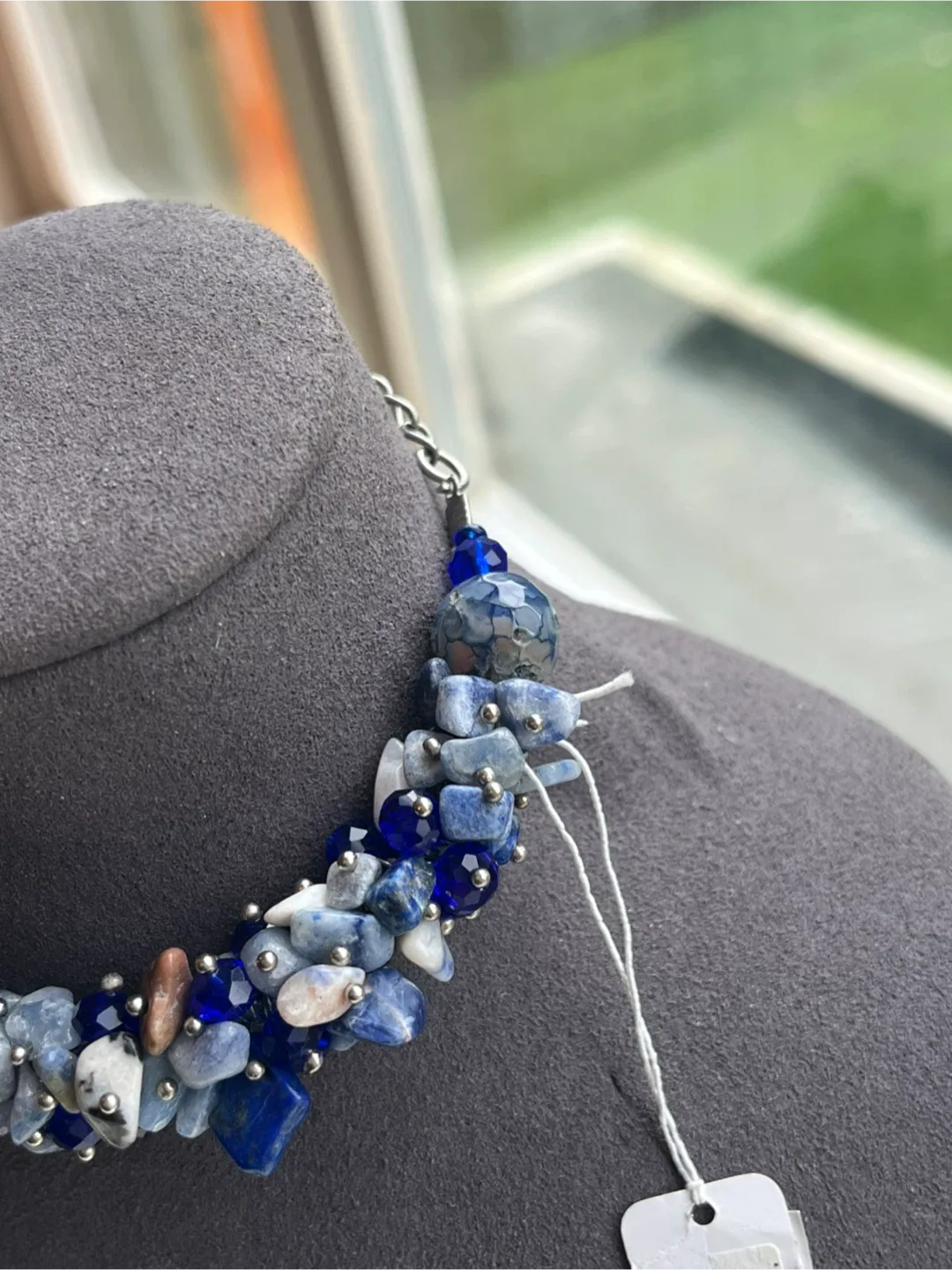 Make an offer: Lapis Lazuli Bracelet. image indicator(6)