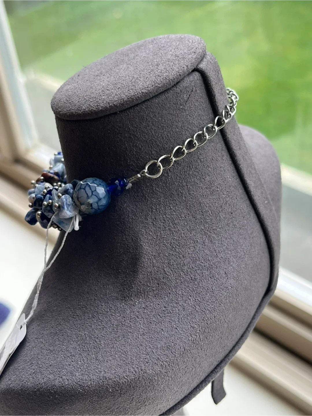 Make an offer: Lapis Lazuli Bracelet. image indicator(4)