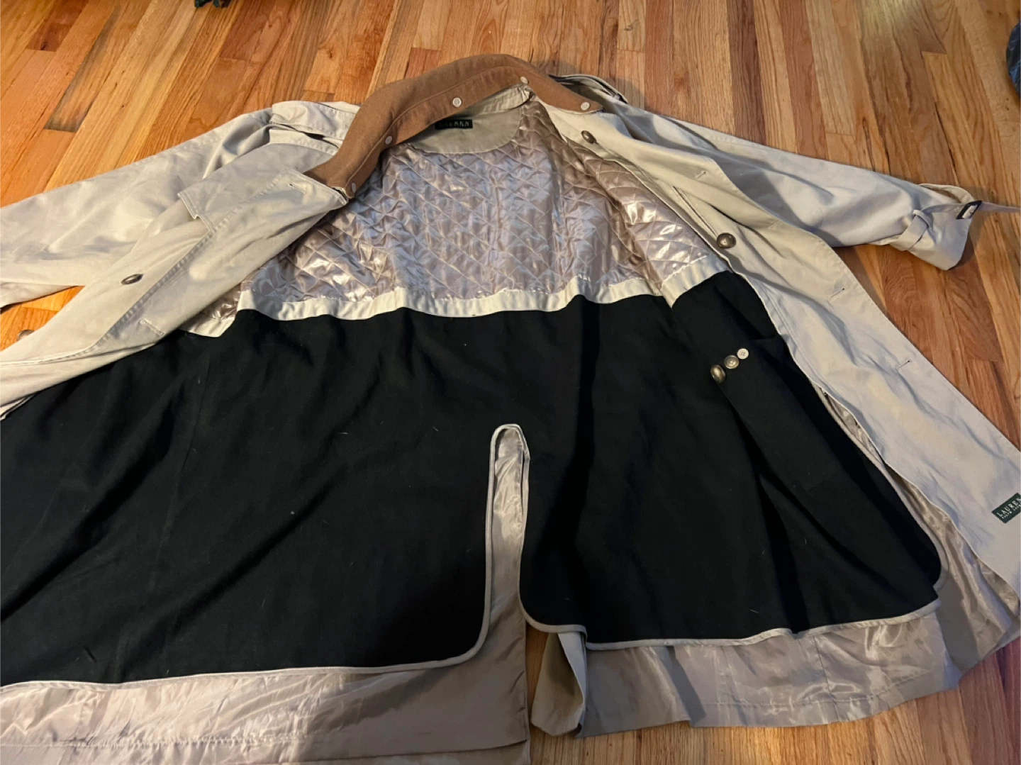 Ralph Lauren Men’s Trench Coat size 56R - photo 3