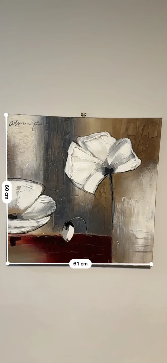 Floral Canvas Wall Art (60x61cm) image indicator(3)