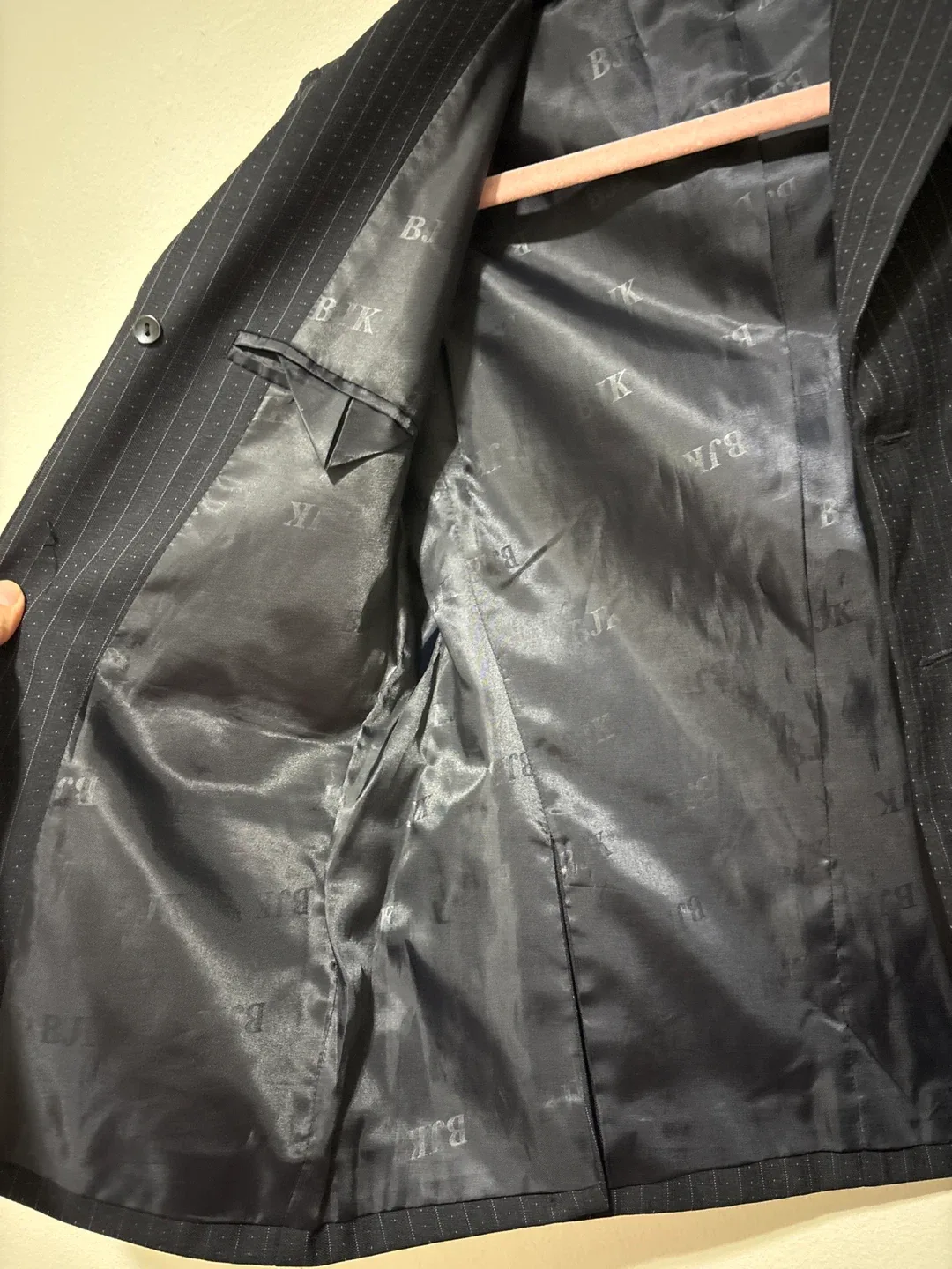 BJK Kids Collection Striped Blazer - Size 7 image indicator(4)