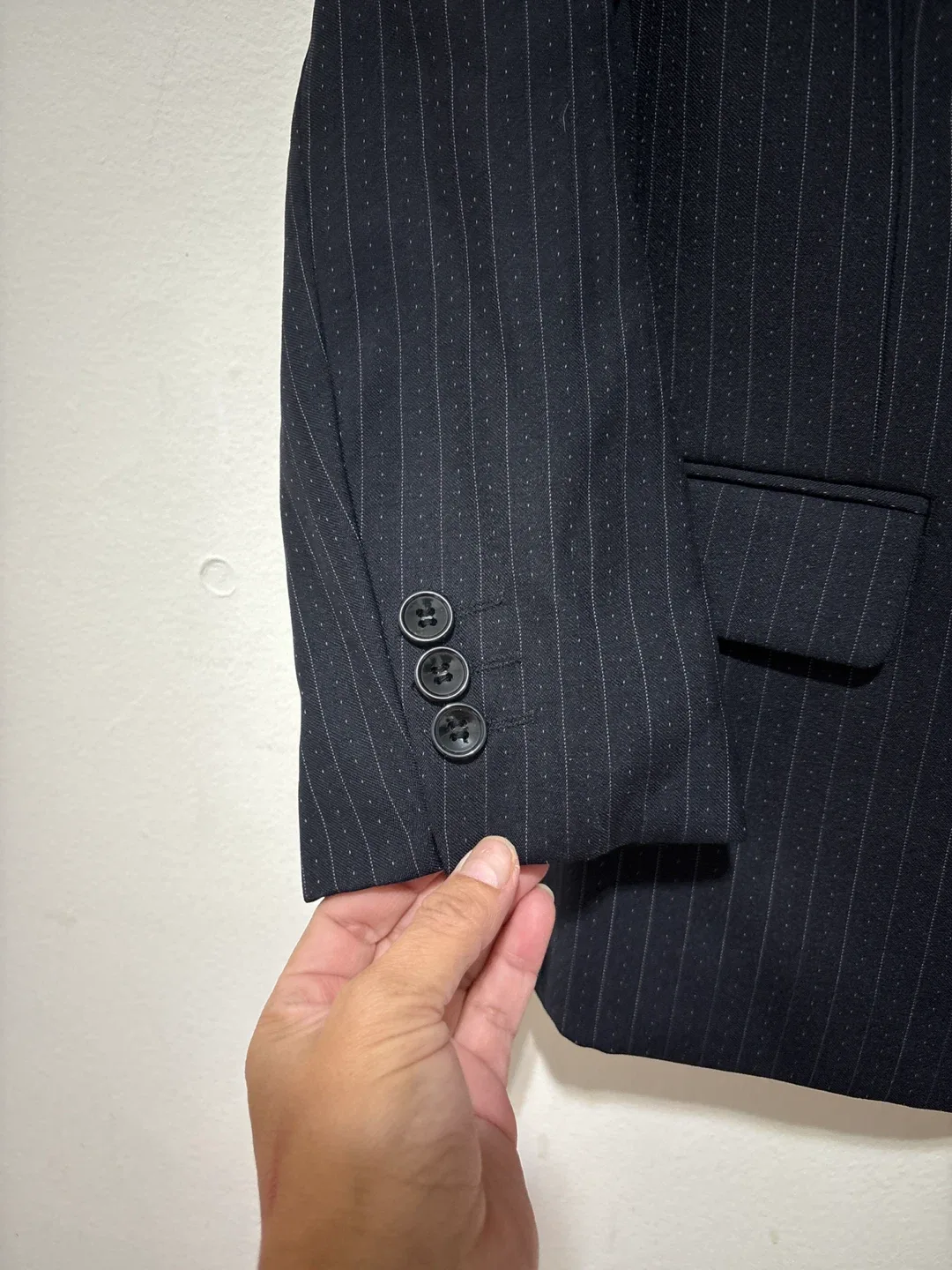 BJK Kids Collection Striped Blazer - Size 7 image indicator(3)