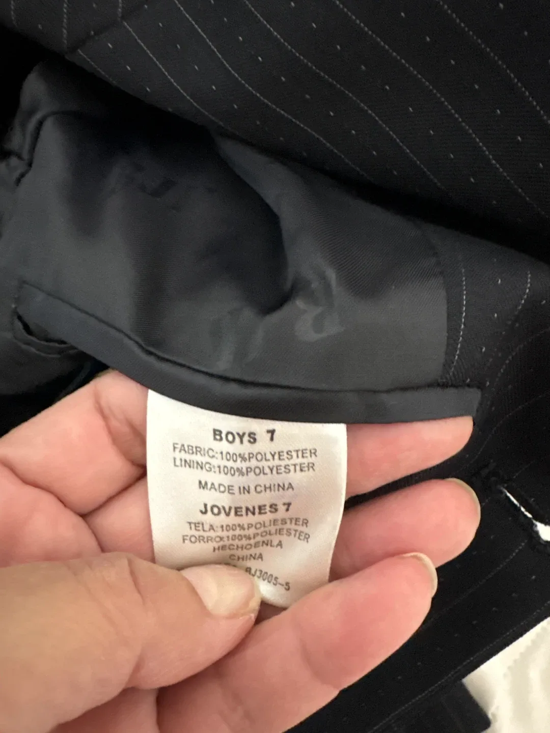 BJK Kids Collection Striped Blazer - Size 7 image indicator(8)