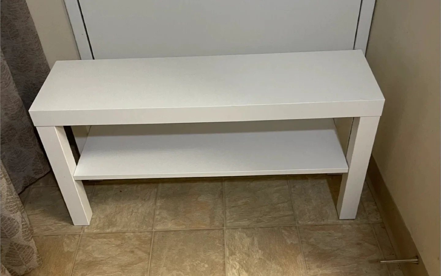 IKEA Wooden Lack TV Stand (TV Bench), White
