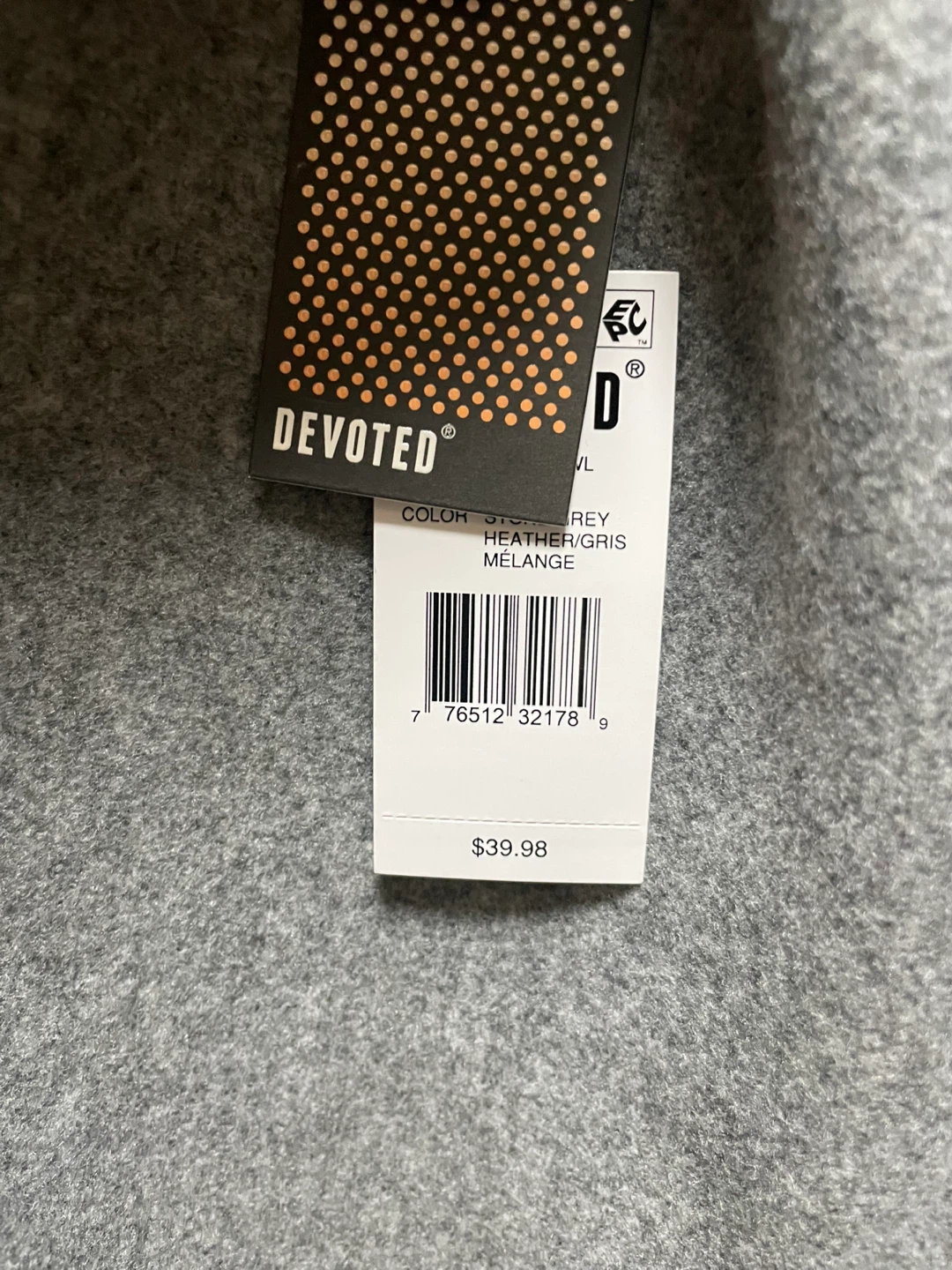 Devoted Heather Grey Shacket - Size S - photo 4