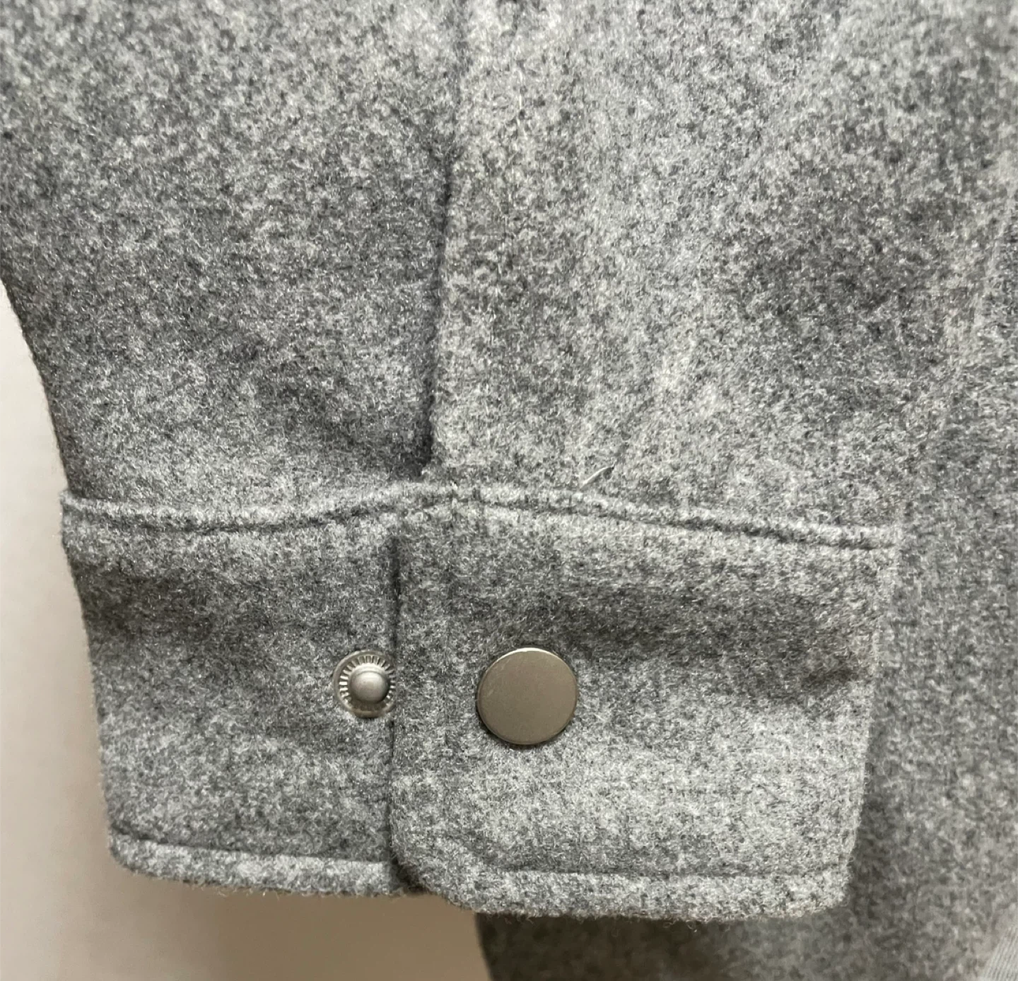 Devoted Heather Grey Shacket - Size S - photo 5