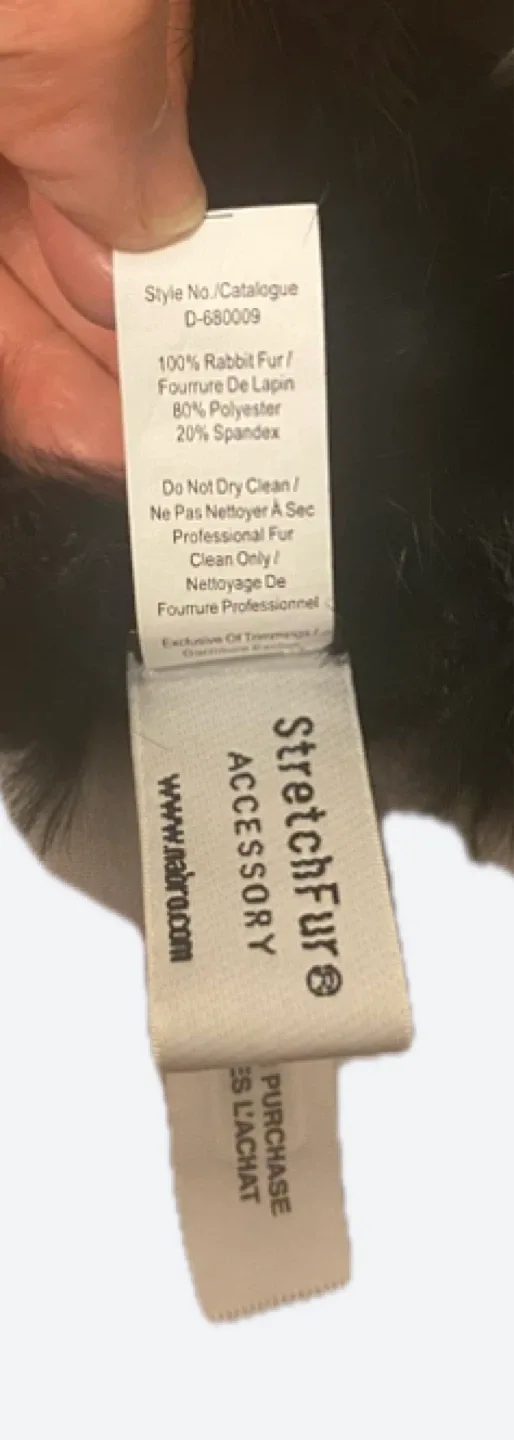 Danier Leather StretchFur Head/Ear Warmer - O/S image indicator(4)