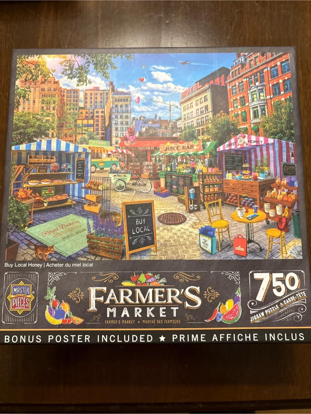Farmer's Market 750 Piece Jigsaw Puzzle