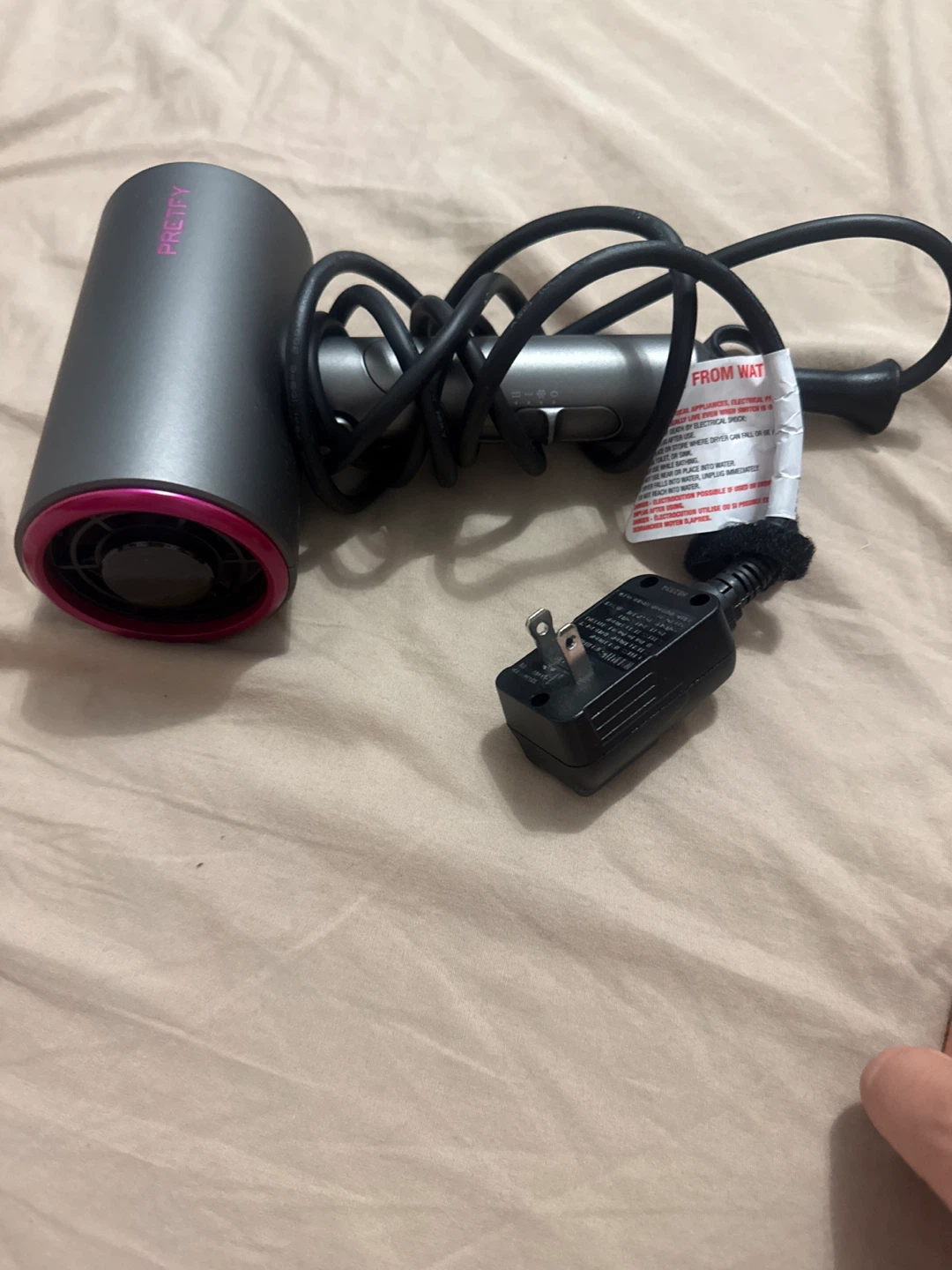Prettify Hair Dryer - Grey & Pink - photo 5