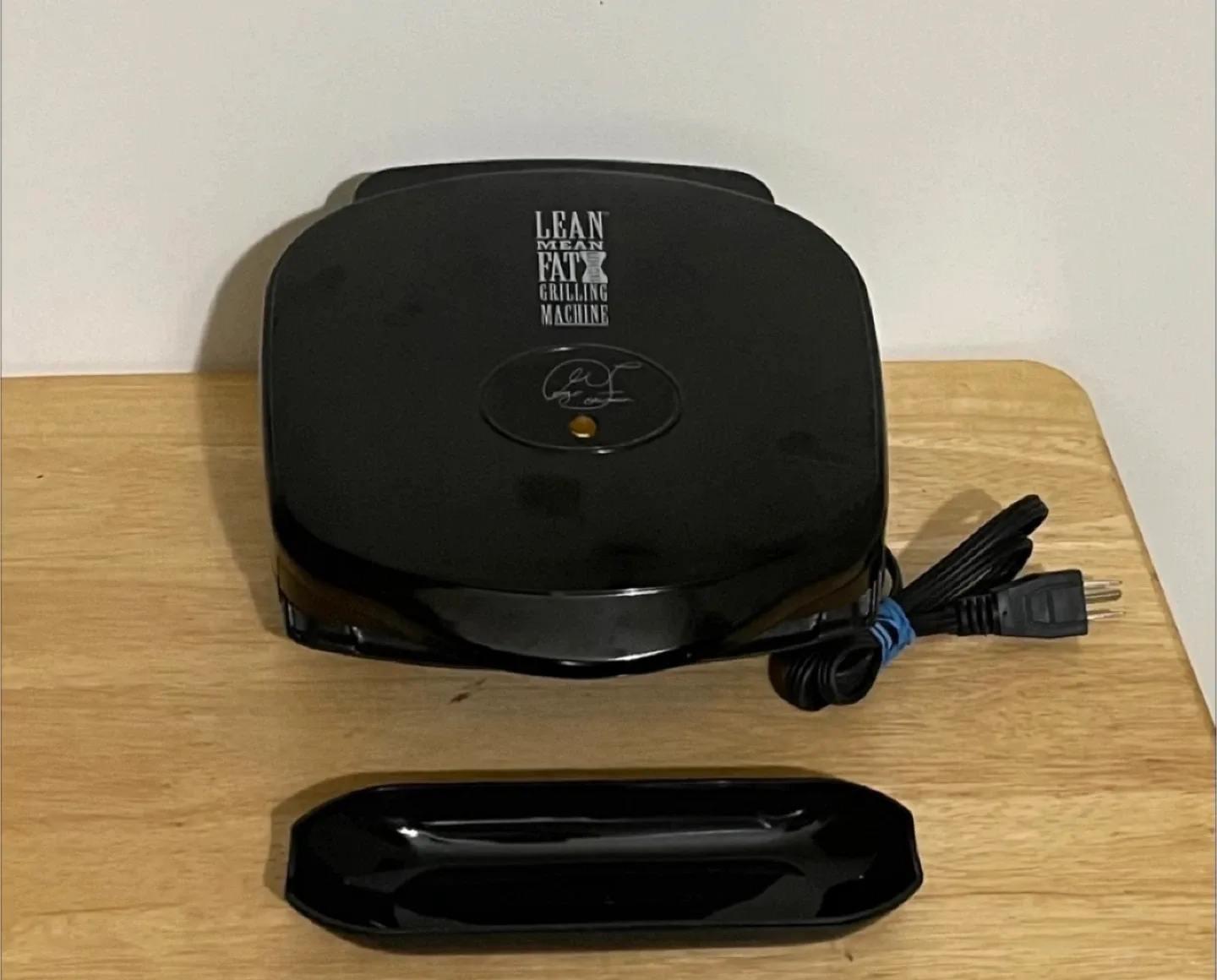 George Foreman Electric Lean Meat Fat Grilling Machine - Black image indicator(2)