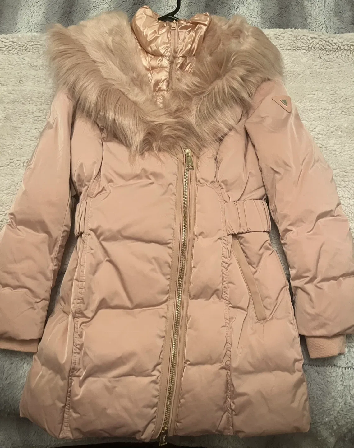 Guess Pink Down-Filled Puffer Coat image indicator(2)