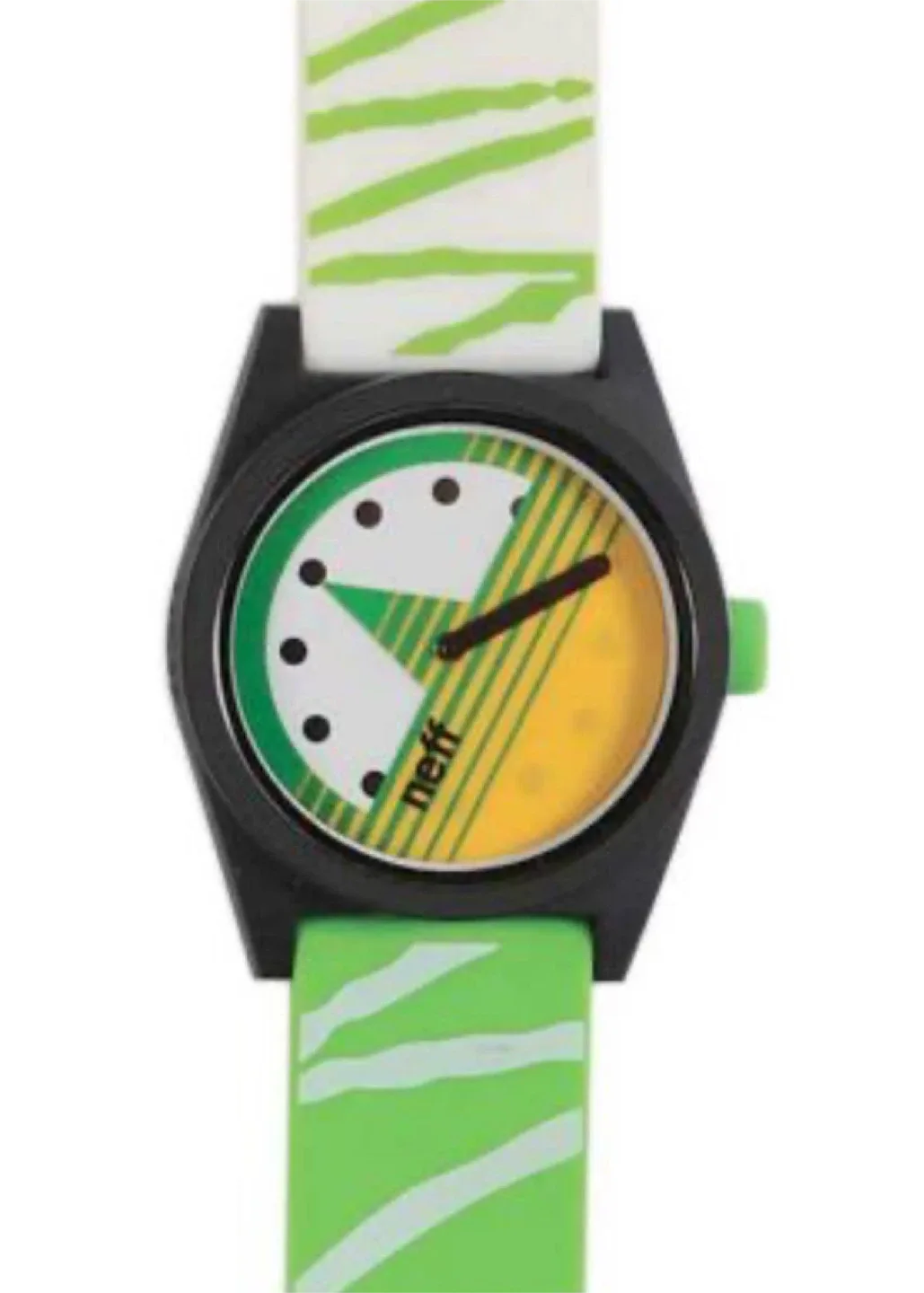 NEFF Daily Wild NF0208 Lime Analogue Watch