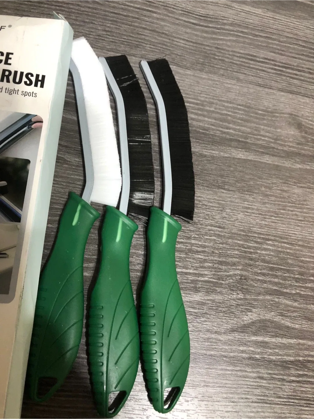 New SXHYF Crevice Cleaning Brush Set (3 Pack) image indicator(4)