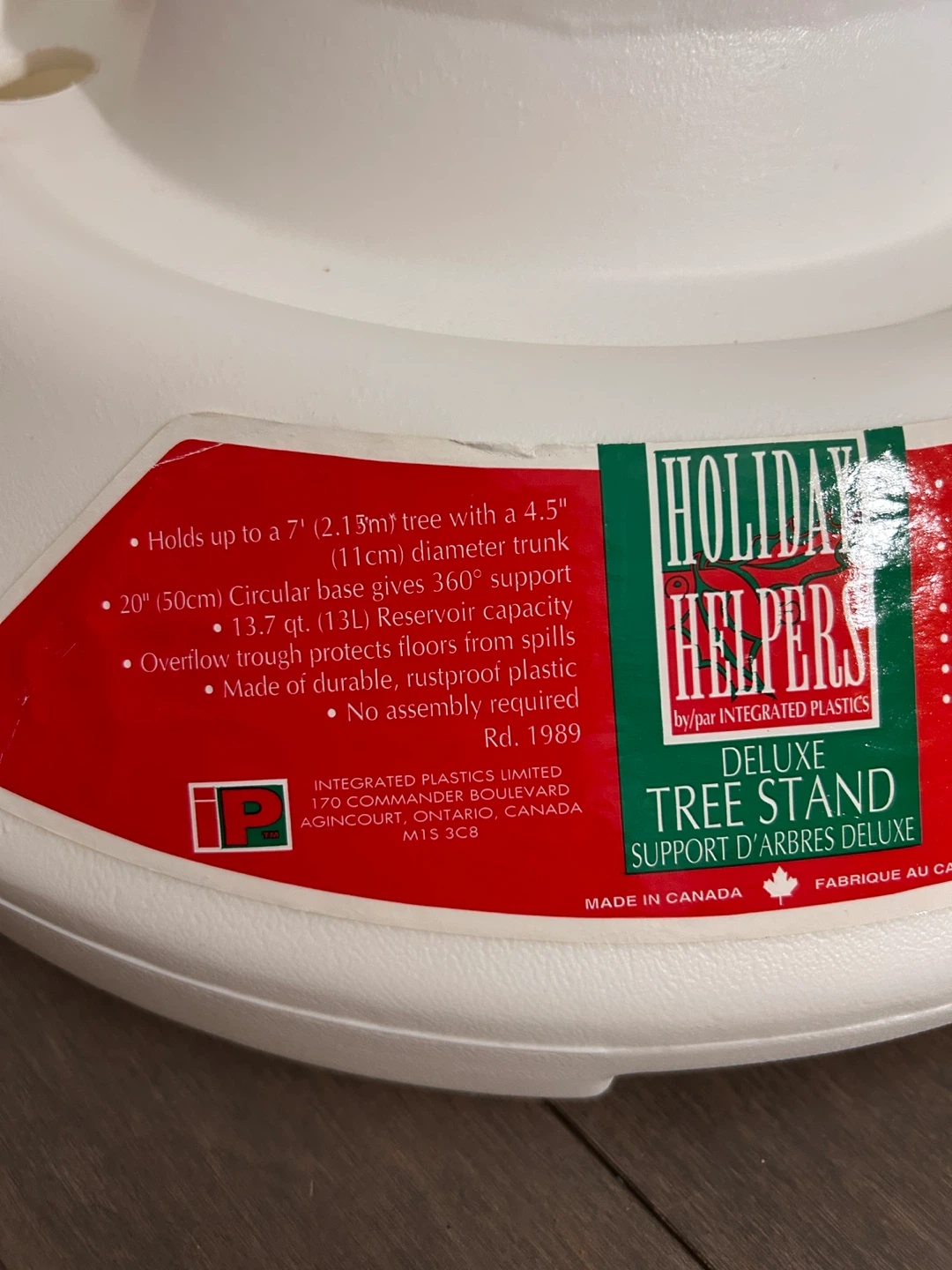 Holiday Helpers Deluxe Tree Stand - photo 3