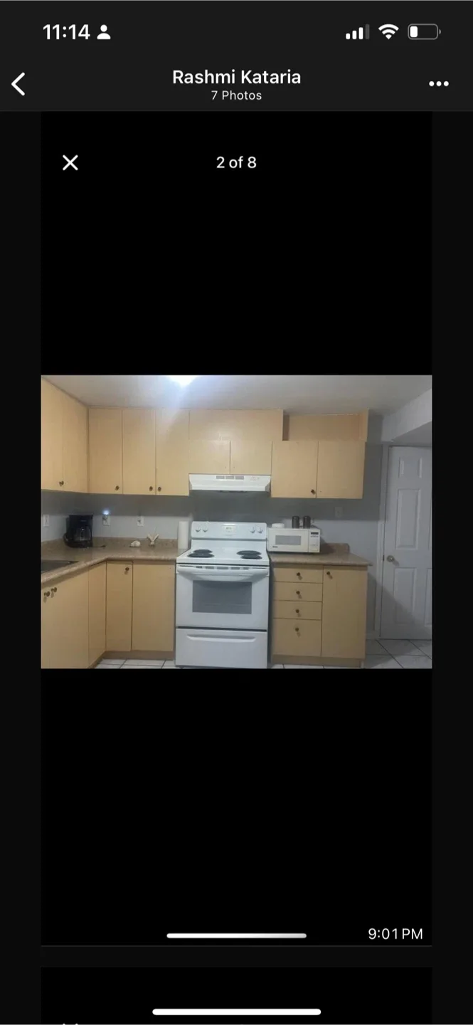 One Bedroom Apartment for rent in Brampton
