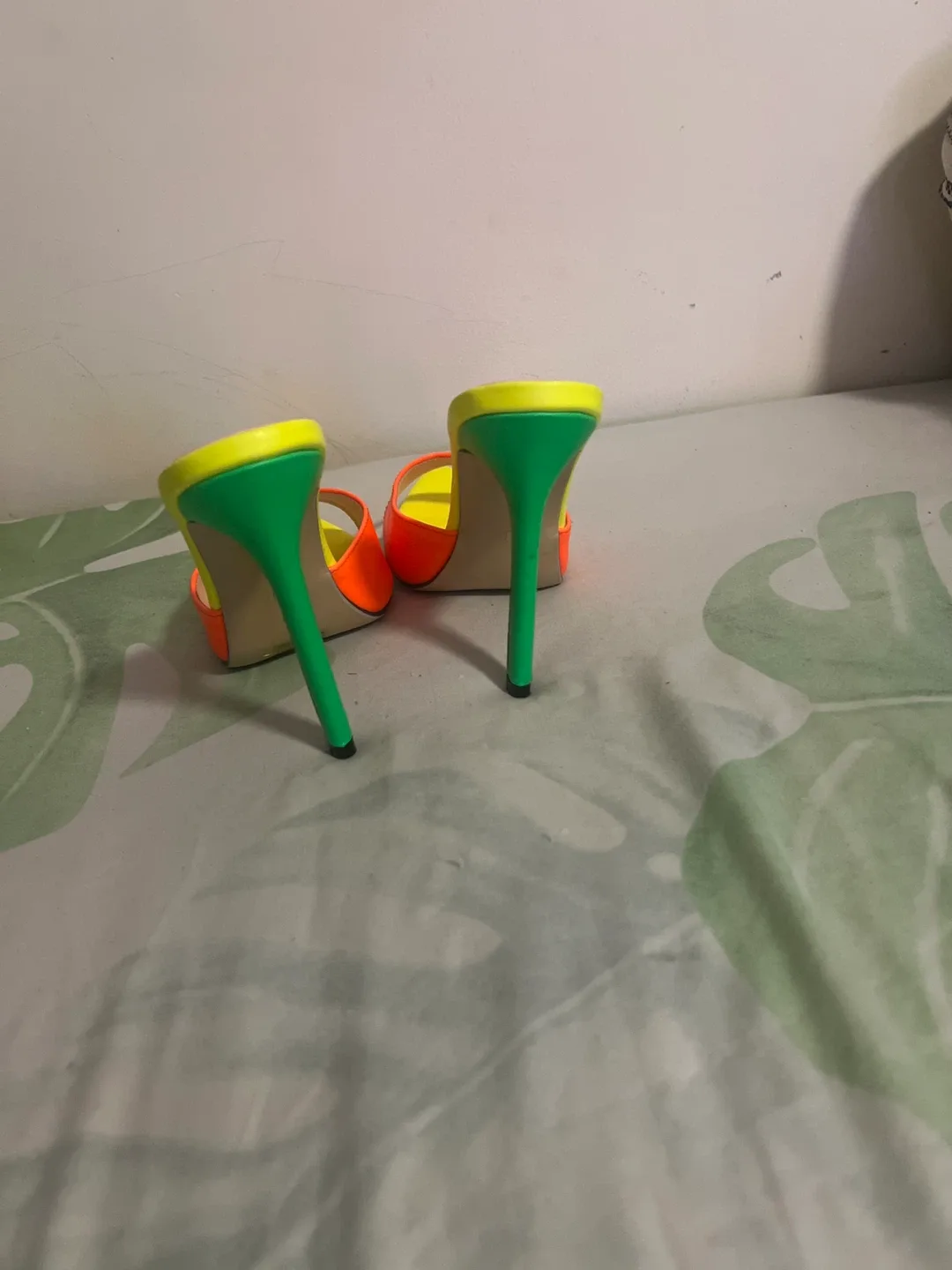 Colorful Heeled Mules image indicator(3)