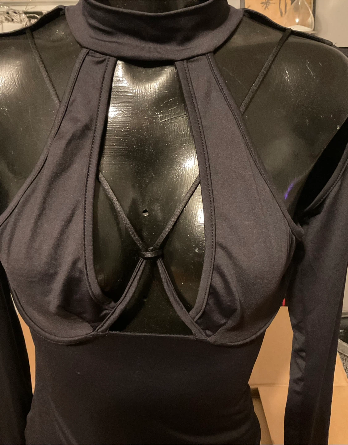 Shein SXY Black Long Sleeve Top - photo 2