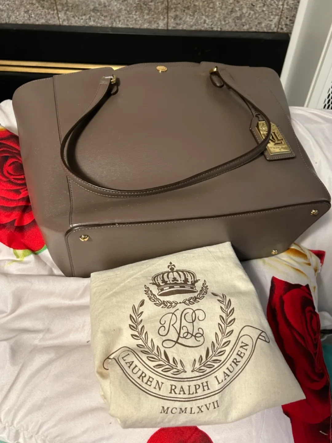 Lauren Ralph Lauren Tote Bag - Taupe