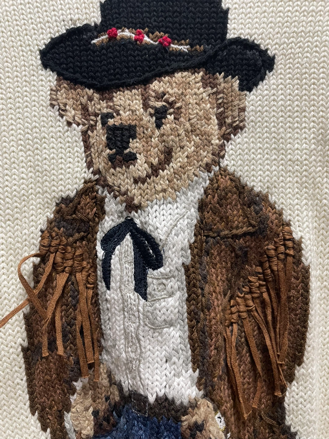 Polo Ralph Lauren Bear Sweater, Size XS - photo 3