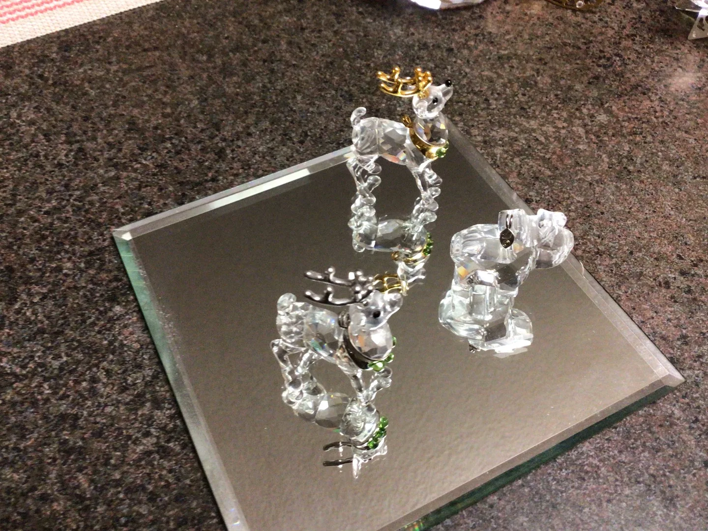 Swarovski Crystal Christmas Decorations and Figurines