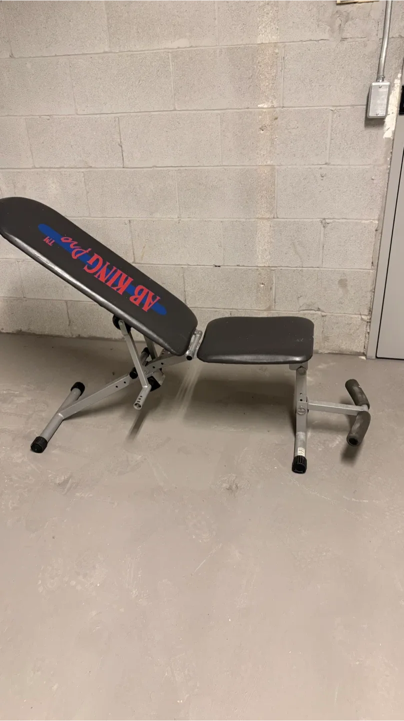 AB KING Pro Exercise Bench