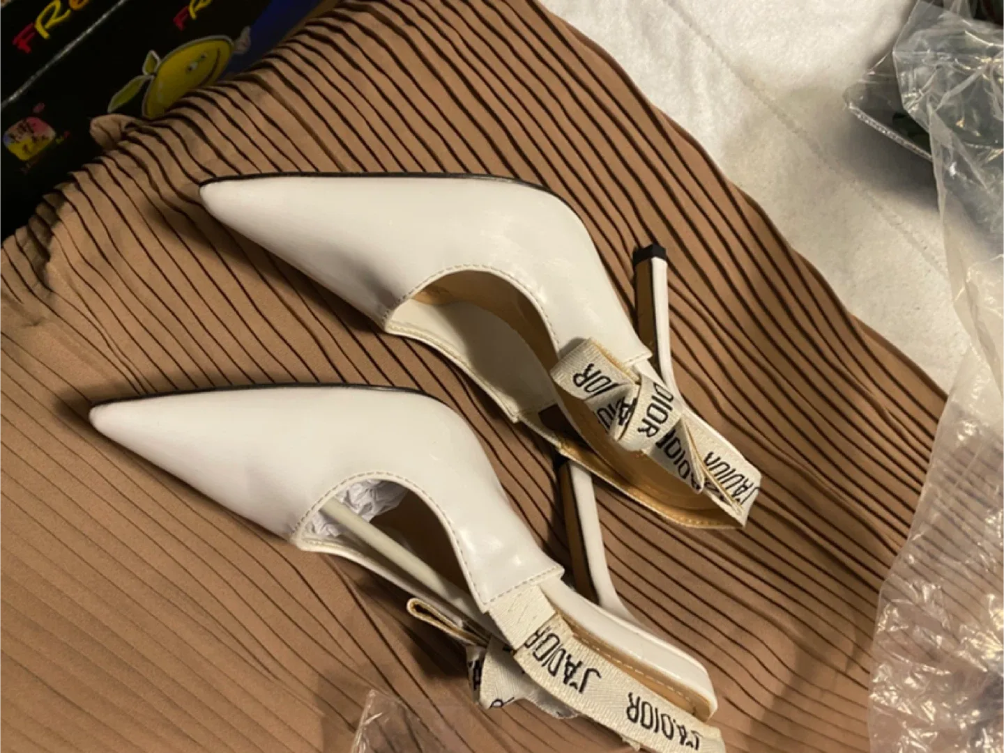 Christian Dior J'Adior Slingback Pumps - Size 34 image indicator(2)