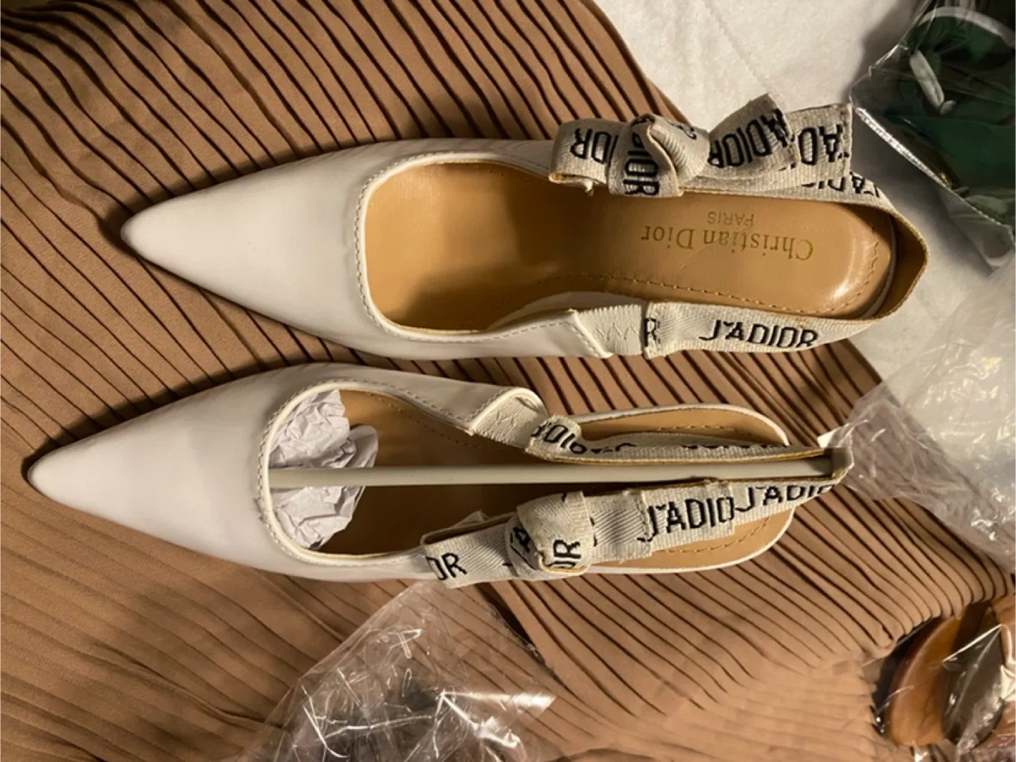 Christian Dior J'Adior Slingback Pumps - Size 34 image indicator(3)