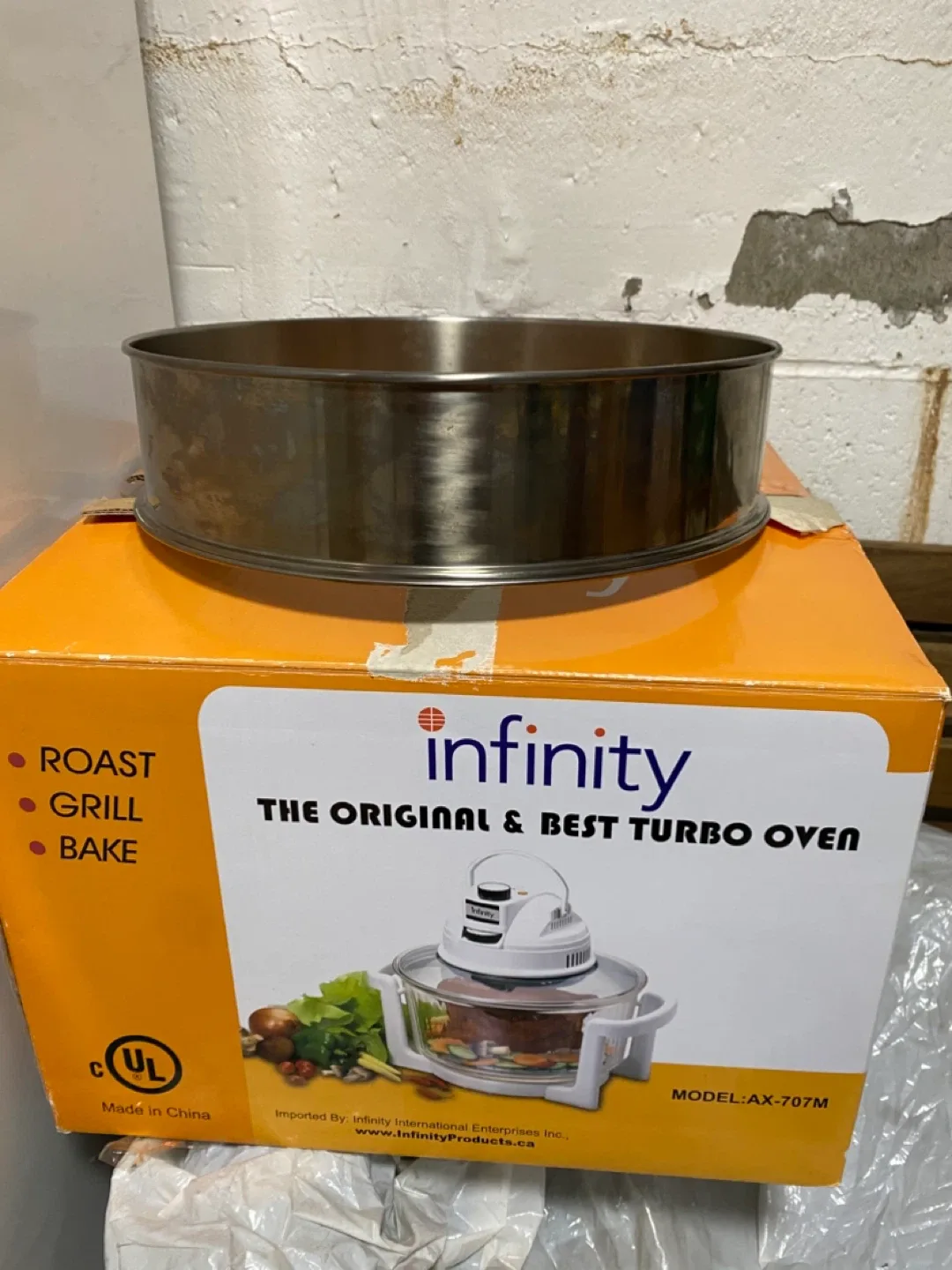Infinity Turbo Oven AX-707M w/ Accessories