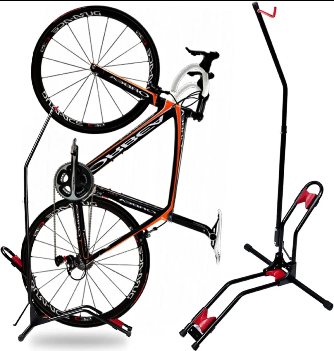 Freestanding Vertical Bike Rack Stand