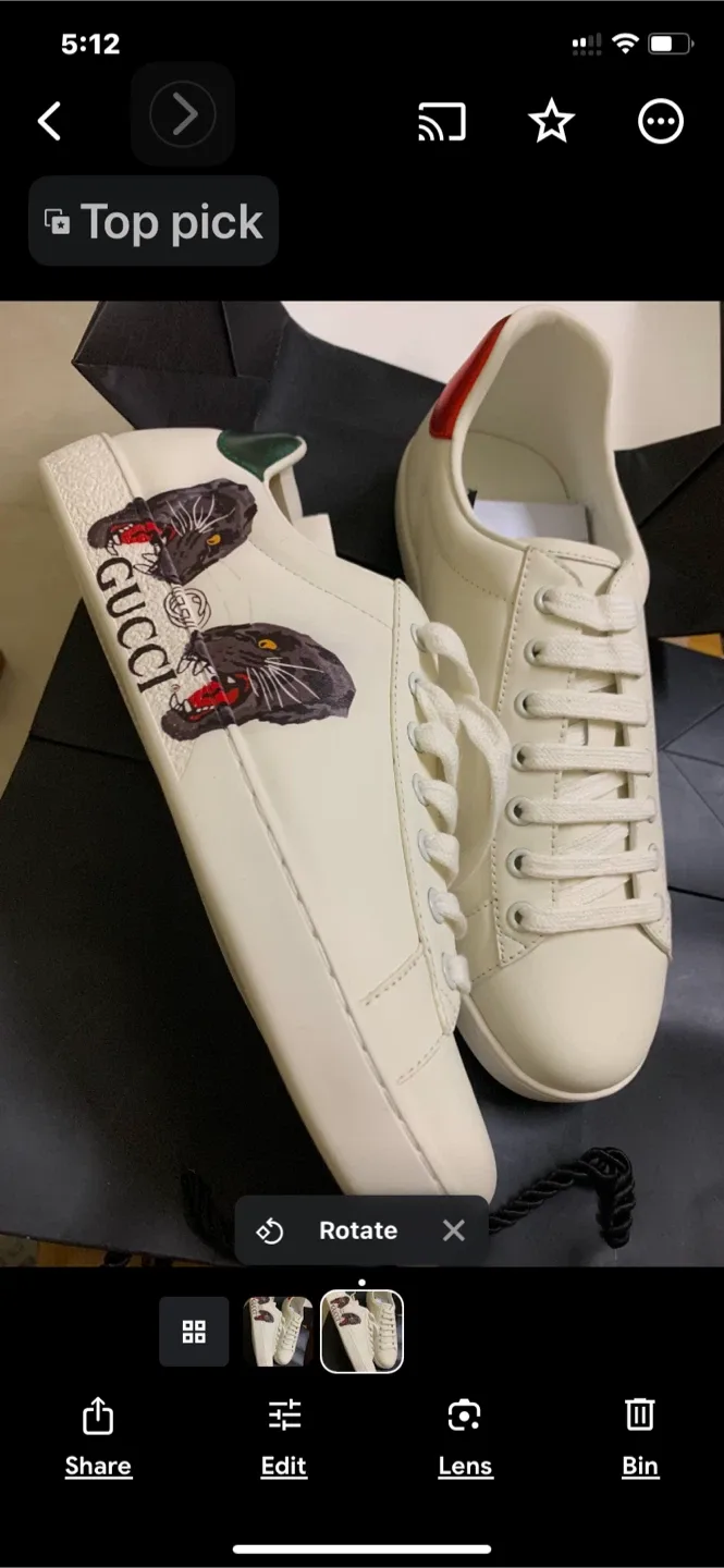 Gucci Ace Embroidered Sneakers