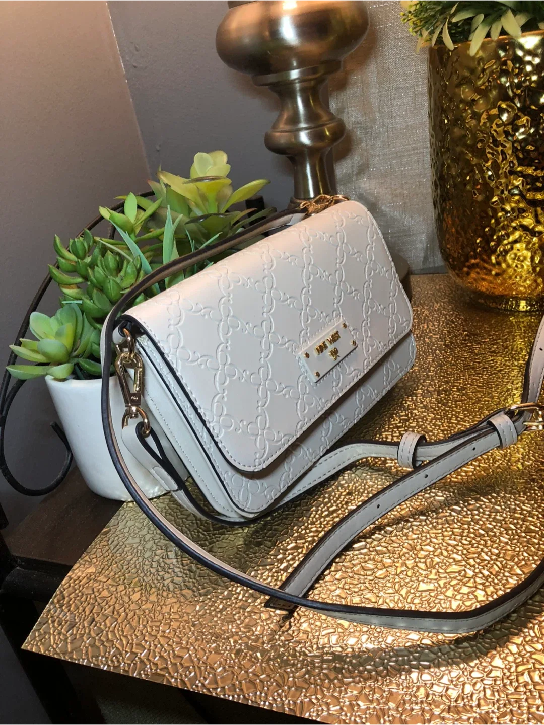 Nine West White Crossbody Bag image indicator(5)