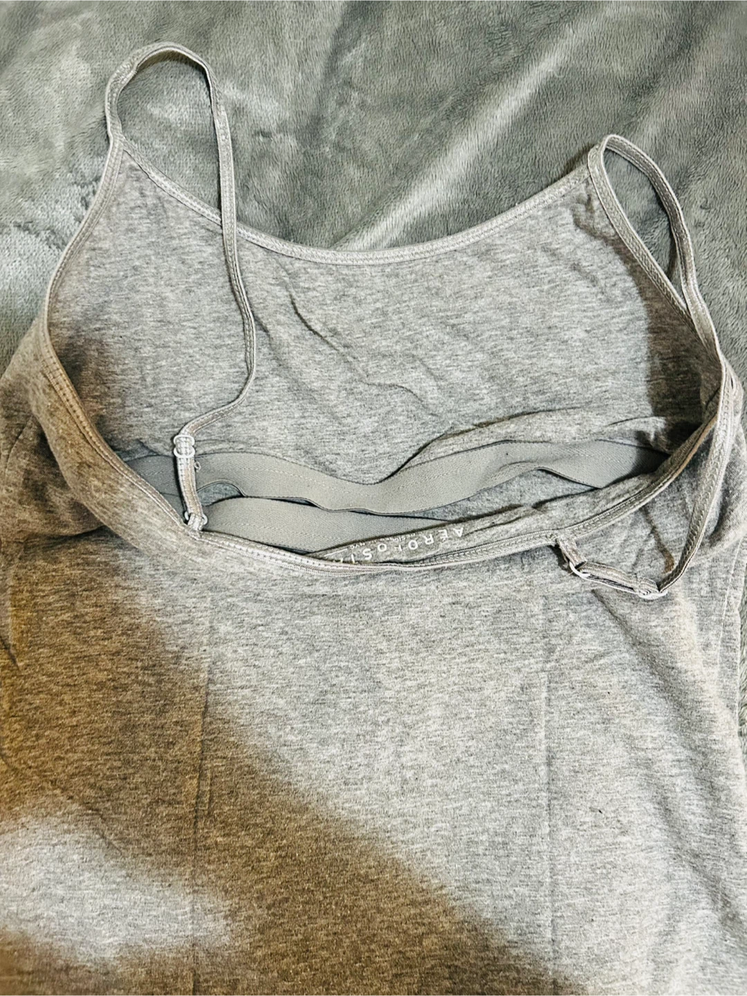 Aeropostale Grey Bodysuit - Size M/M - photo 5