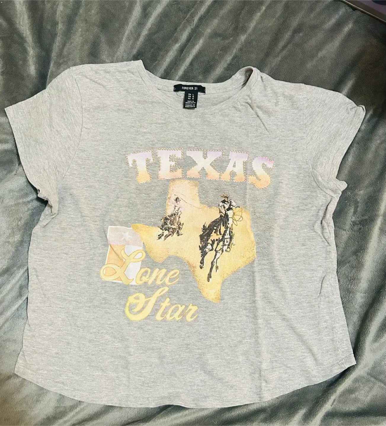 Forever 21 Texas Lone Star Tee - Size L